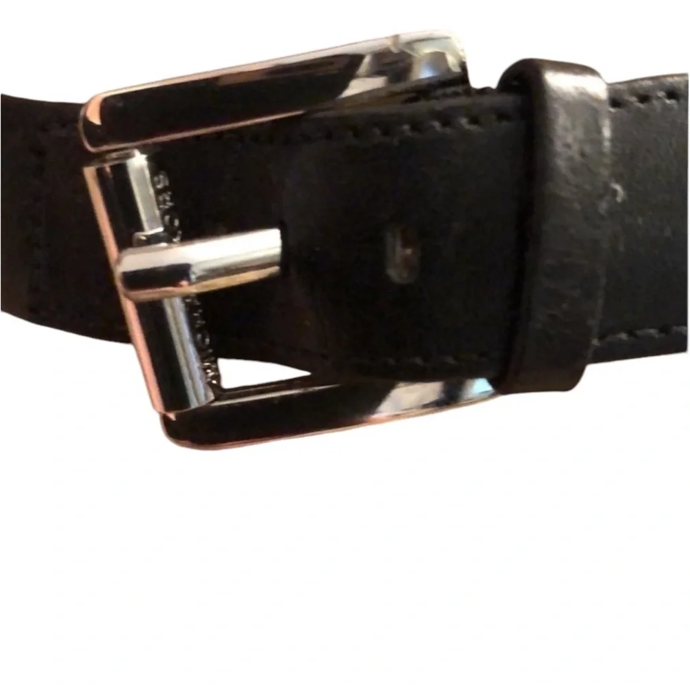 Micheal Kors black size 10 platform heels open toe genuine leather - Picture 10 of 11